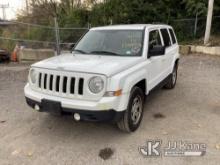 2014 Jeep Patriot 4-Door Sport Utility Vehicle Runs & Moves, Body & Rust Damage, TPMS Light On