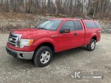 2012 Ford F150 4x4 Extended-Cab Pickup Truck Runs & Moves) (Rust Damage, Curbside Rear Door Does Not