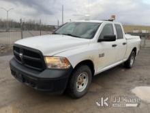 2014 RAM 1500 4x4 Extended-Cab Pickup Truck Runs & Moves, TPMS Light On, Body & Rust Damage