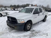 2012 RAM 1500 4x4 Crew-Cab Pickup Truck Rus & Moves, Rust & Body Damage