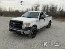 2014 Ford F150 4x4 Extended-Cab Pickup Truck Runs & Moves) (Check Engine Light On, Power Steering Is