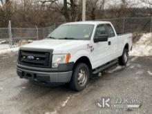 2014 Ford F150 4x4 Extended-Cab Pickup Truck Runs & Moves, Body & Rust Damage