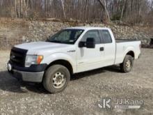 2014 Ford F150 4x4 Extended-Cab Pickup Truck Runs & Moves) (Check Engine Light On, Body & Rust Damag