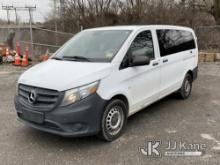 2016 Mercedes-Benz Metris Cargo Window Van Runs & Moves, Body & Rust Damage, Check Engine Light On