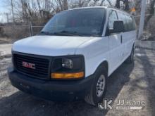 2012 GMC Savana G2500 Window/Cargo Van Runs & Moves, Body & Rust Damage