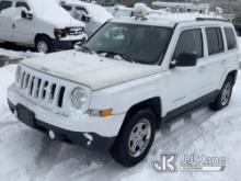 2015 Jeep Patriot 4x4 4-Door Sport Utility Vehicle Runs & Moves, Engine Light On, Body & Rust Damage