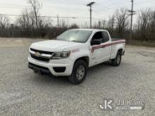 2017 Chevrolet Colorado 4x4 Extended-Cab Pickup Truck Runs & Moves