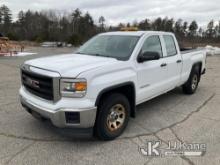 2014 GMC Sierra 1500 4x4 Extended-Cab Pickup Truck Does Not Run Or Move) (Will Not Start with Jump, 