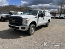 2012 Ford F250 4x4 Extended-Cab Pickup Truck Runs Rough & Moves, Check Engine Light On, Passenger Si