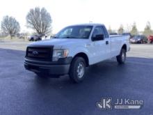 2014 Ford F150 Pickup Truck Runs & Moves, Check Engine Light On, Rust & Body Damage