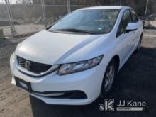 2013 Honda Civic 4-Door Sedan CNG Only) (Runs & moves, Body & Rust Damage