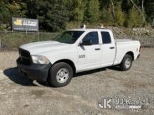2014 RAM 1500 4x4 Extended-Cab Pickup Truck Runs & Moves) (Check Engine Light On, Engine Tick, Rust 