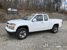 2010 Chevrolet Colorado 4x4 Extended-Cab Pickup Truck Runs & Moves) (Rusted Frame, Rust Damage