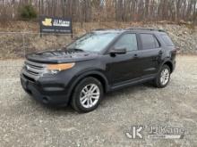 2015 Ford Explorer 4x4 4-Door Sport Utility Vehicle Runs & Moves) (Seized Alternator, Body & Rust Da