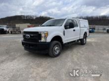 2017 Ford F250 4x4 Extended-Cab Pickup Truck Runs & Moves, Check Engine Light On, Rust Damage