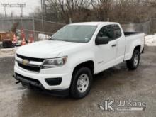 2018 Chevrolet Colorado Extended-Cab Pickup Truck Runs & Moves, Body & Rust Damage, Missing Rear Sea