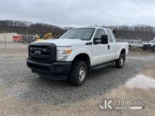2016 Ford F250 4x4 Extended-Cab Pickup Truck Runs & Moves, Check Engine Light On, Rust & Body Damage