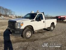 2015 Ford F250 4x4 Pickup Truck Runs & Moves) (Body & Rust Damage