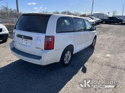 (Plymouth Meeting, PA) 2009 Dodge Grand Caravan Mini Passenger Van Runs & Moves, Body & Rust Damage