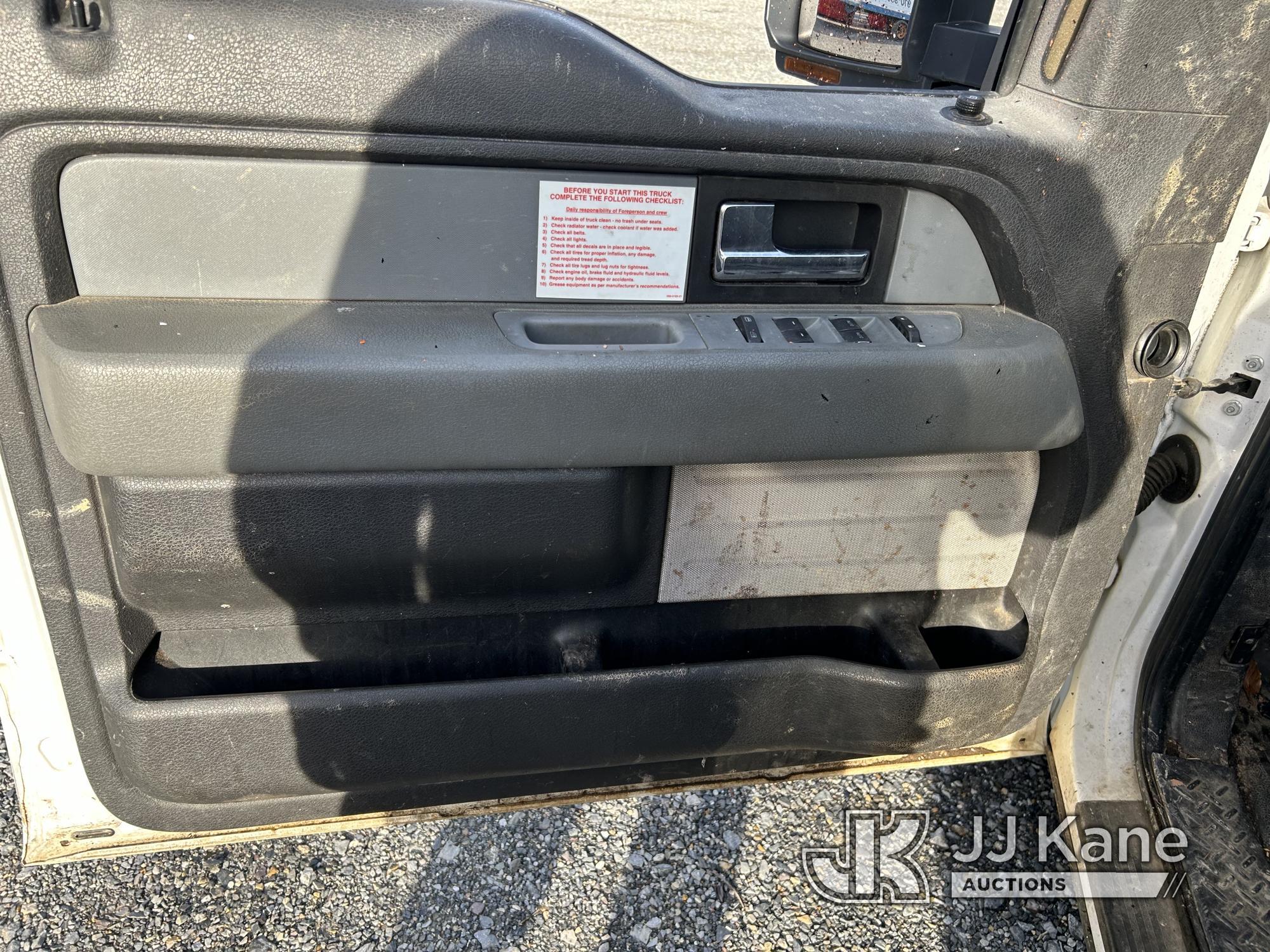 (Hagerstown, MD) 2014 Ford F150 4x4 Extended-Cab Pickup Truck Not Running, Missing Battery, Conditio