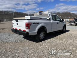 (Smock, PA) 2017 Ford F150 4x4 Extended-Cab Pickup Truck Runs & Moves, Rust, Paint & Body Damage