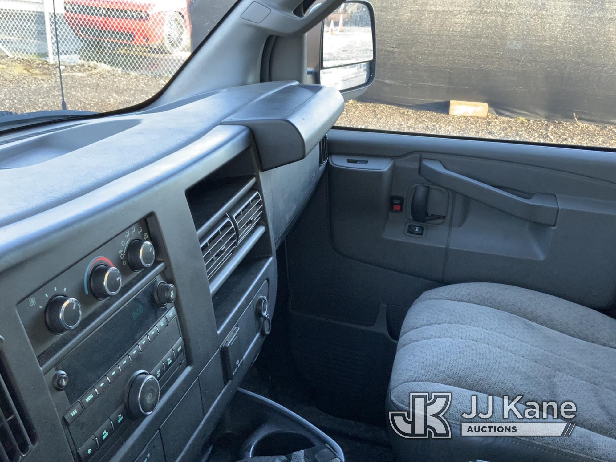 (Charlotte, MI) 2016 GMC Savana G1500 Cargo Van Runs, Moves, Engine Light, Service Traction Control,