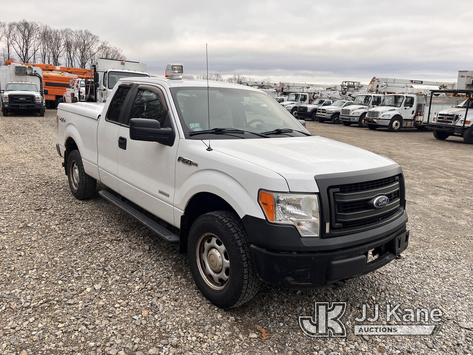 (Shrewsbury, MA) 2013 Ford F150 4x4 Extended-Cab Pickup Truck Runs & Moves) (Rust Damage