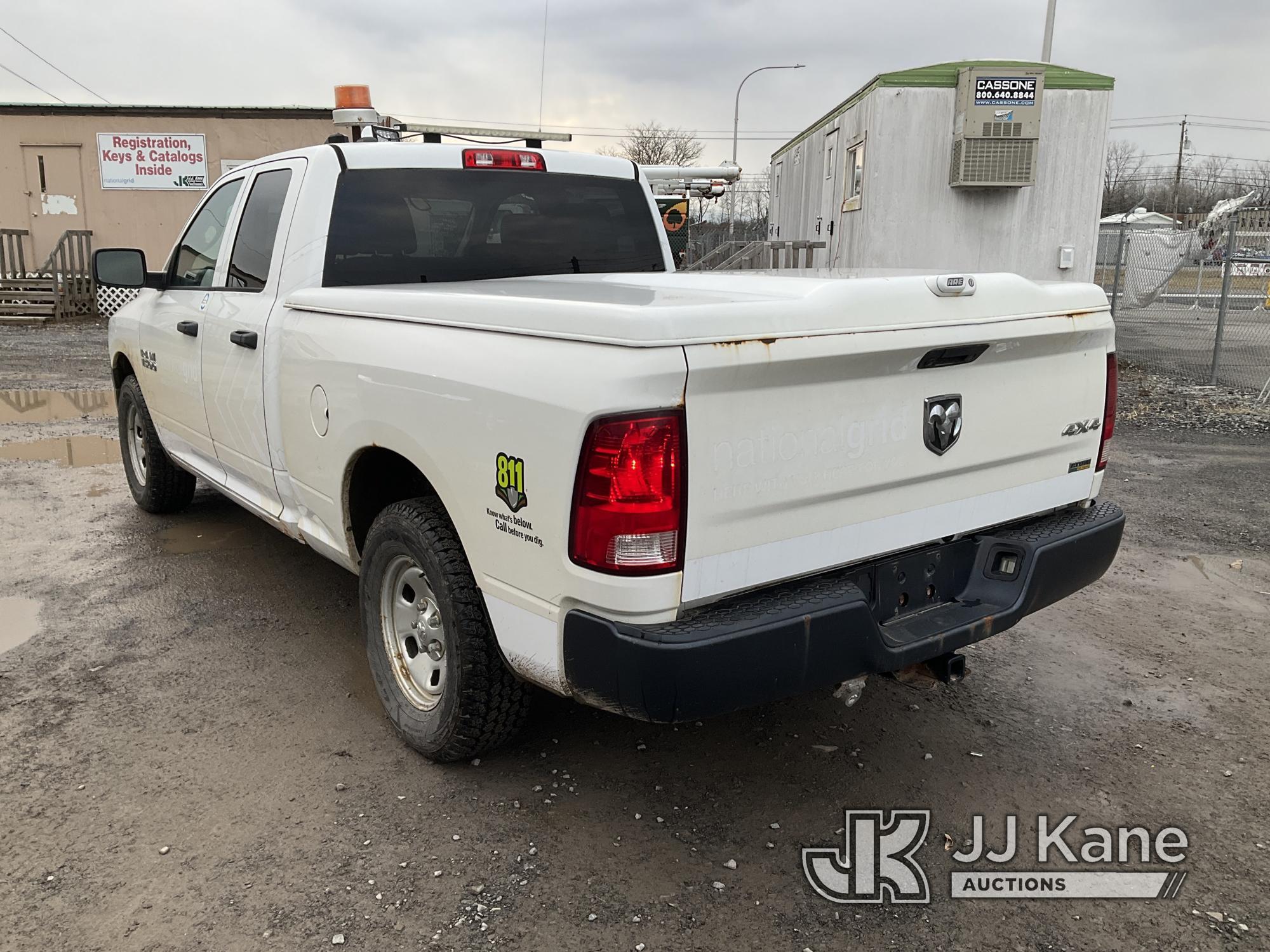 (Rome, NY) 2014 RAM 1500 4x4 Extended-Cab Pickup Truck Runs & Moves, TPMS Light On, Body & Rust Dama