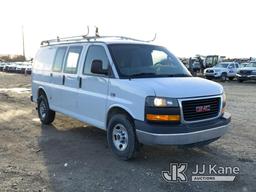 (Charlotte, MI) 2016 GMC Savana G1500 Cargo Van Runs, Moves, Engine Light, Service Traction Control,