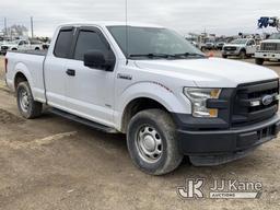 (Charlotte, MI) 2016 Ford F150 4x4 Extended-Cab Pickup Truck Runs, Moves, Jump To Start, Engine Ligh