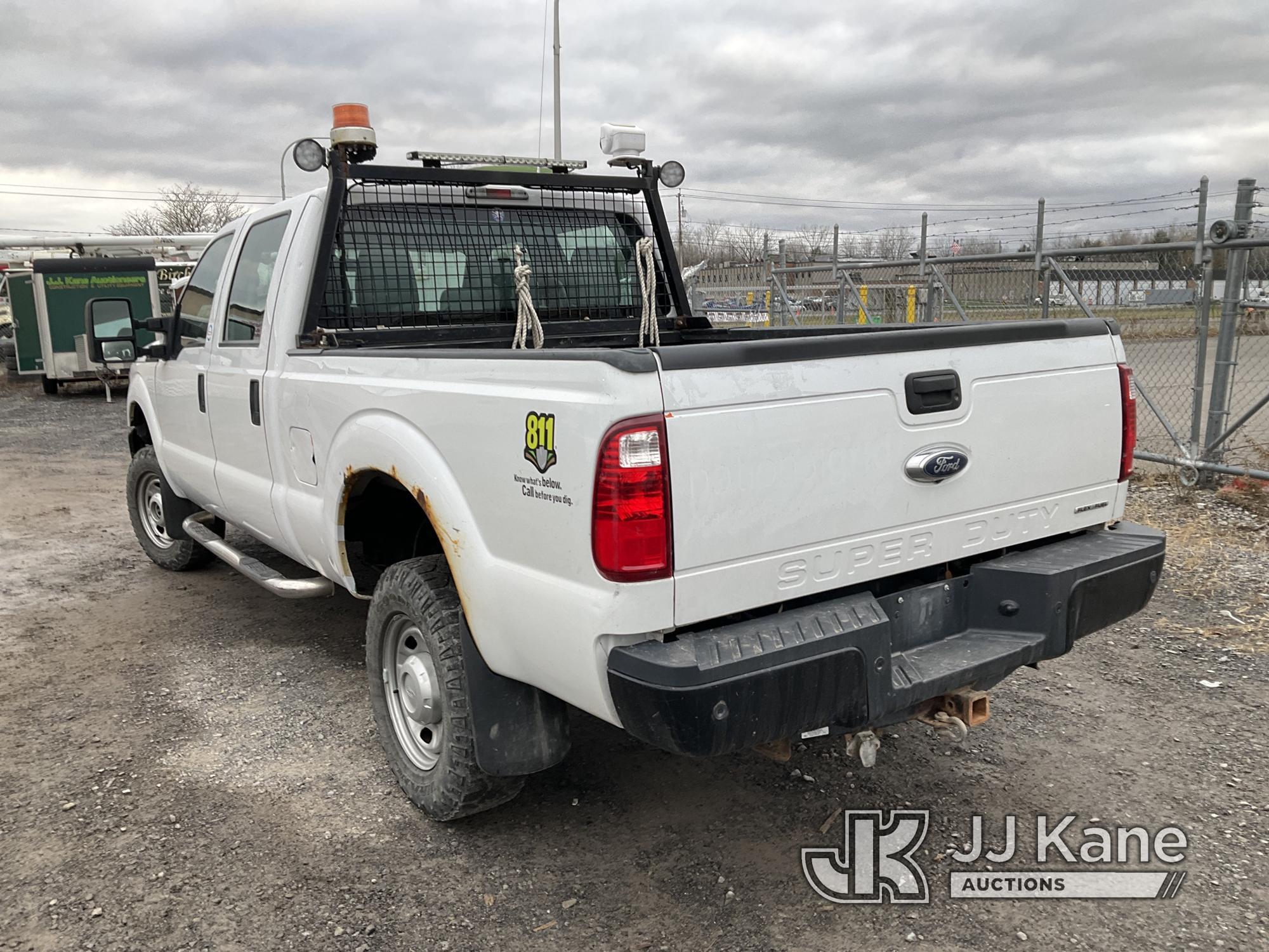 (Rome, NY) 2015 Ford F250 4x4 Crew-Cab Pickup Truck Runs & Moves, Body & Rust