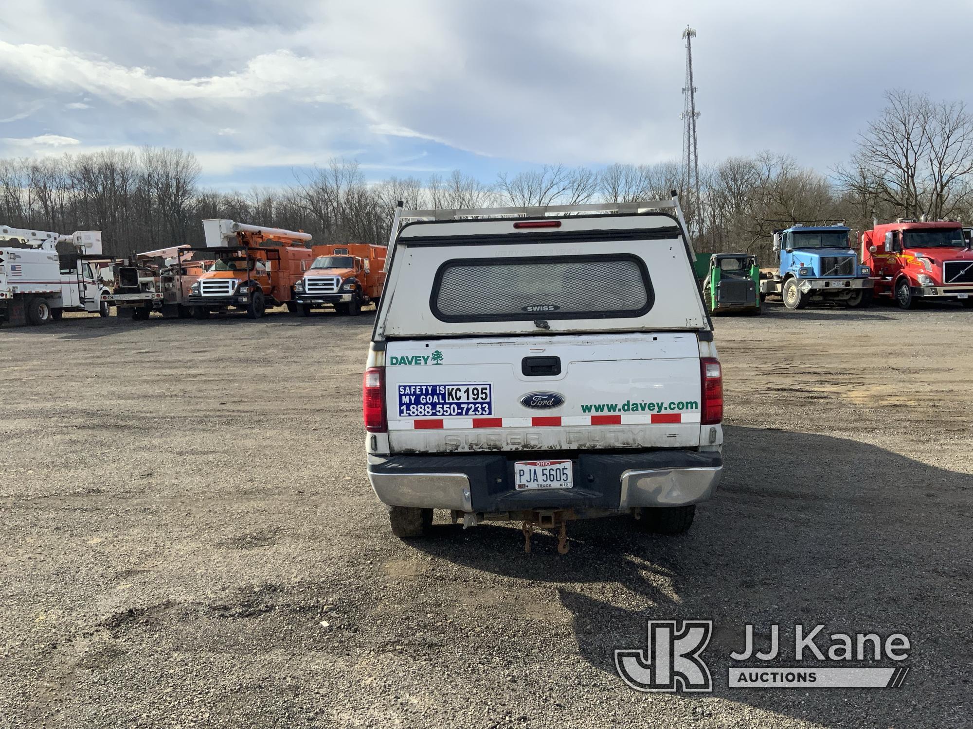 (Ashland, OH) 2015 Ford F250 4x4 Extended-Cab Pickup Truck Runs & Moves) (Check Engine Light On, Rus