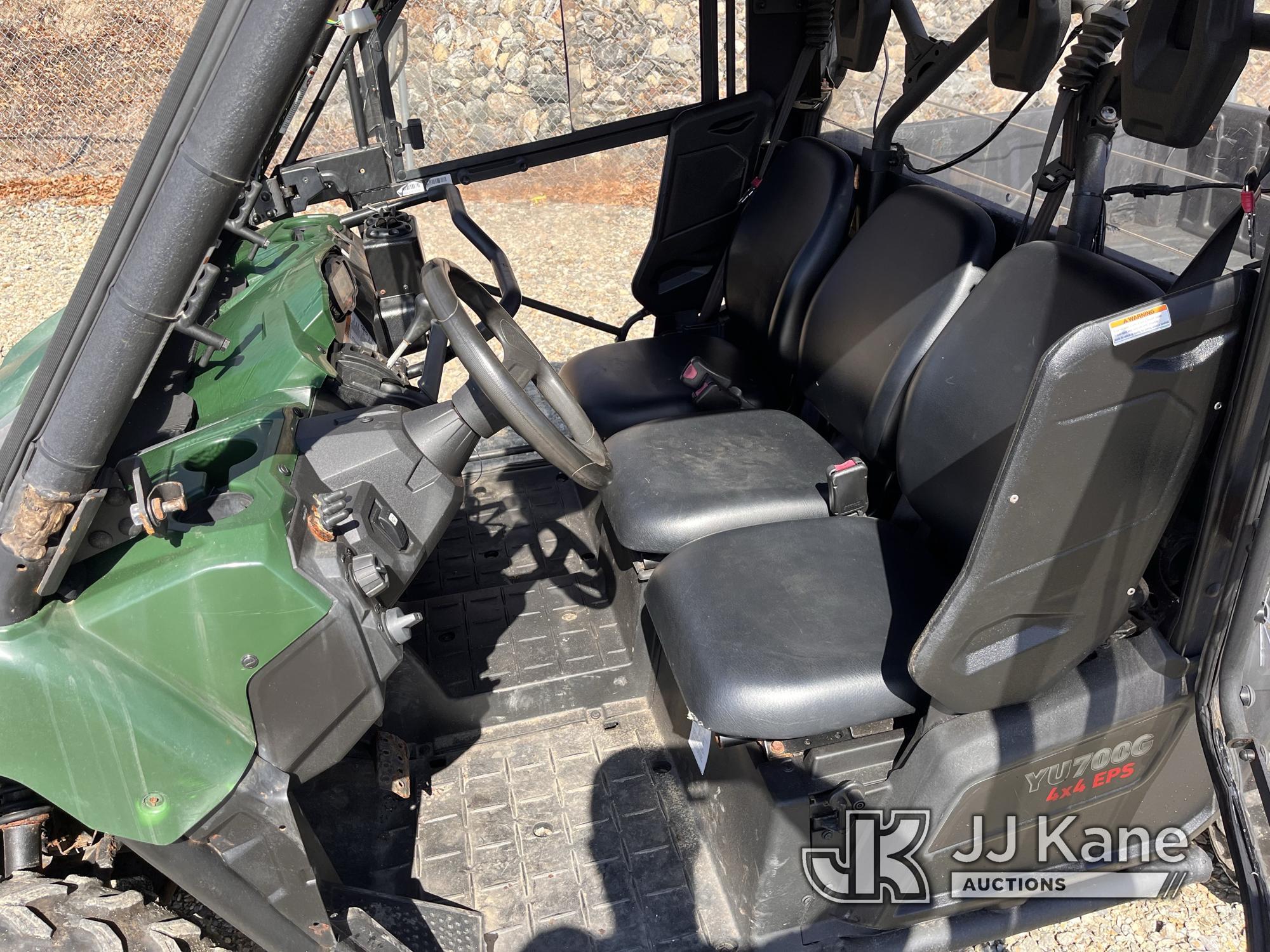 (Shrewsbury, MA) 2018 Yanmar YU700G 4x4 EPS All-Terrain Vehicle, UTV No Title) (Runs & Moves) (Rust