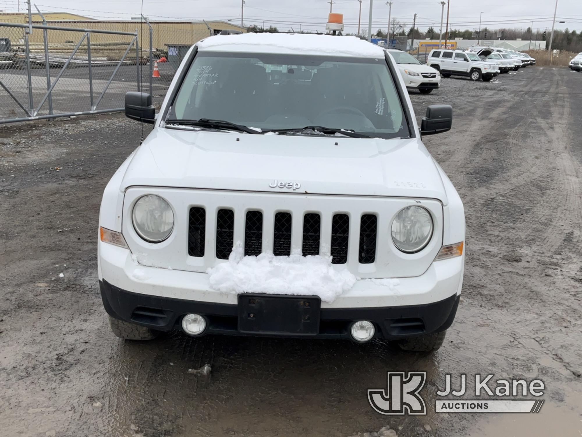 (Rome, NY) 2014 Jeep Patriot 4x4 4-Door Sport Utility Vehicle Runs & Moves, Body & Rust Damage, Chec