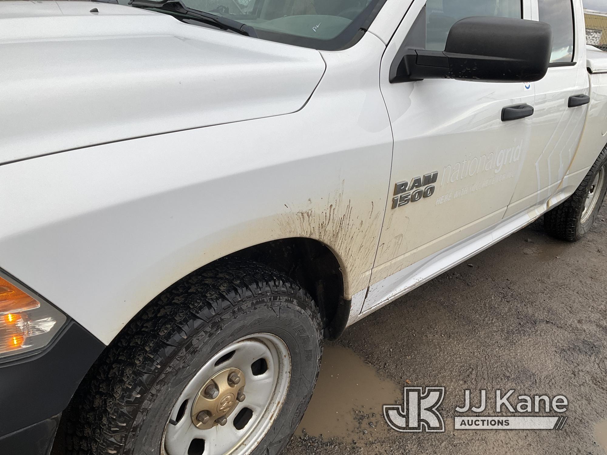 (Rome, NY) 2014 RAM 1500 4x4 Extended-Cab Pickup Truck Runs & Moves, TPMS Light On, Body & Rust Dama