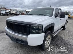 (Plymouth Meeting, PA) 2008 Chevrolet Silverado 1500 4x4 Extended-Cab Pickup Truck Runs & Moves, Che