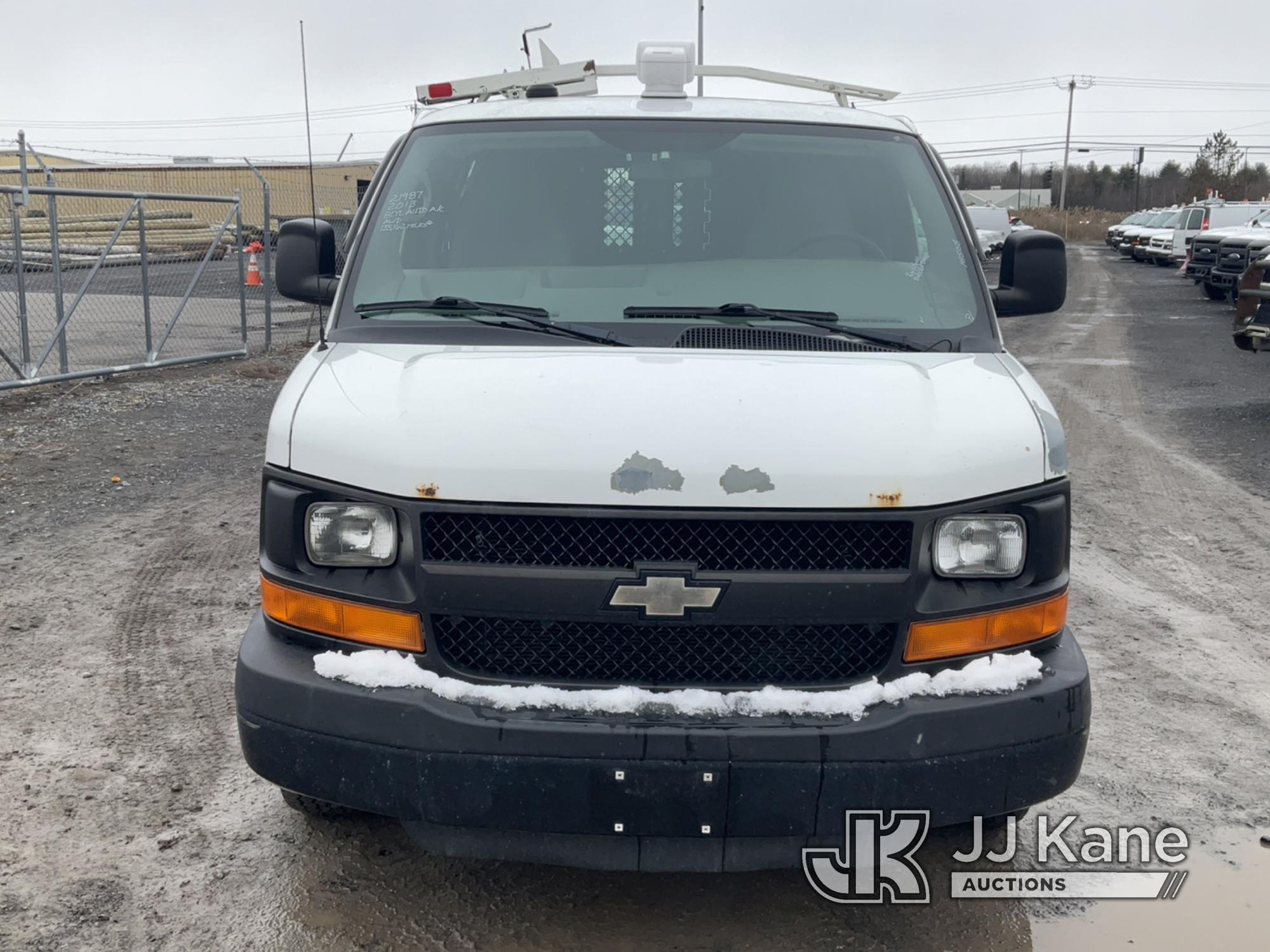 (Rome, NY) 2013 Chevrolet Express G1500 AWD Cargo Van Runs & Moves, Body & Rust Damage