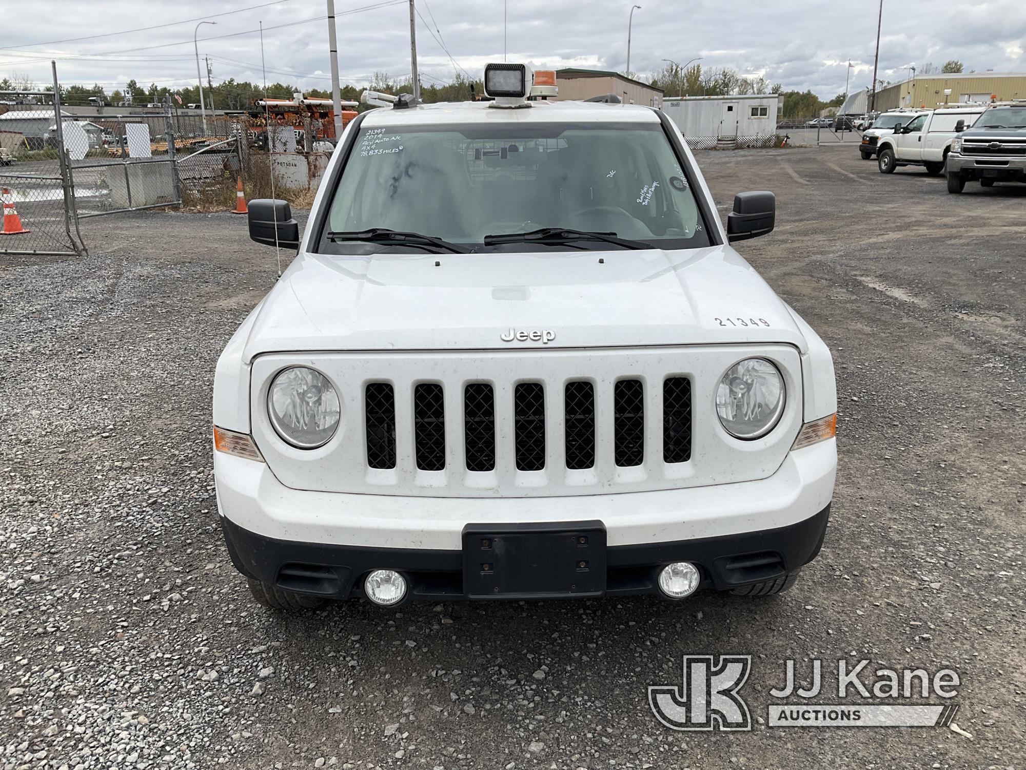 (Rome, NY) 2014 Jeep Patriot 4x4 4-Door Sport Utility Vehicle Runs & Moves, Body & Rust Damage, Sell