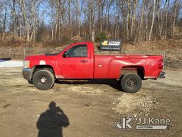 (Shrewsbury, MA) 2009 Chevrolet Silverado 3500HD 4x4 Pickup Truck Runs & Moves) (Body & Rust Damage