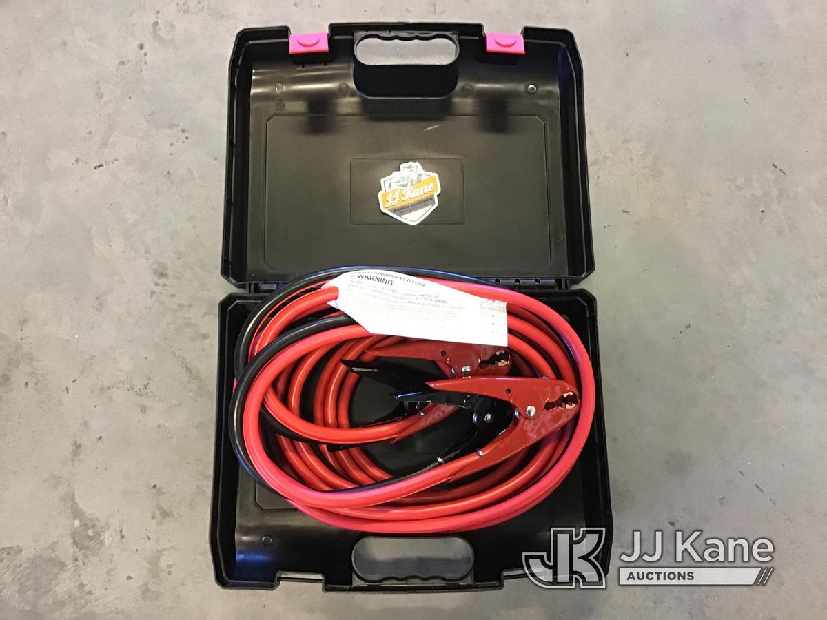 (Shrewsbury, MA) 25ft Jumper Cables (New/Unused) NOTE: This unit is being sold AS IS/WHERE IS via Ti