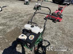 (Shrewsbury, MA) Billy Goat AE401H Walk Behind Aerator Runs