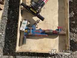 (Shrewsbury, MA) 90 lb & 40 lb Air Hammers w/ Hand Tamper (Untested By JJ Kane) (Seller States: Oper