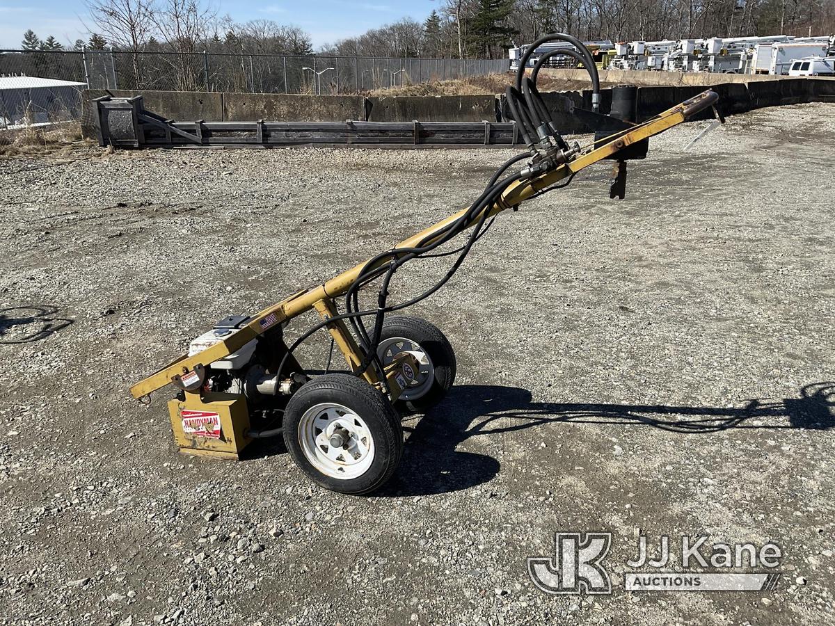 (Shrewsbury, MA) Easy Auger Self Propelled Post Hole Digger Runs) (No Auger Bit