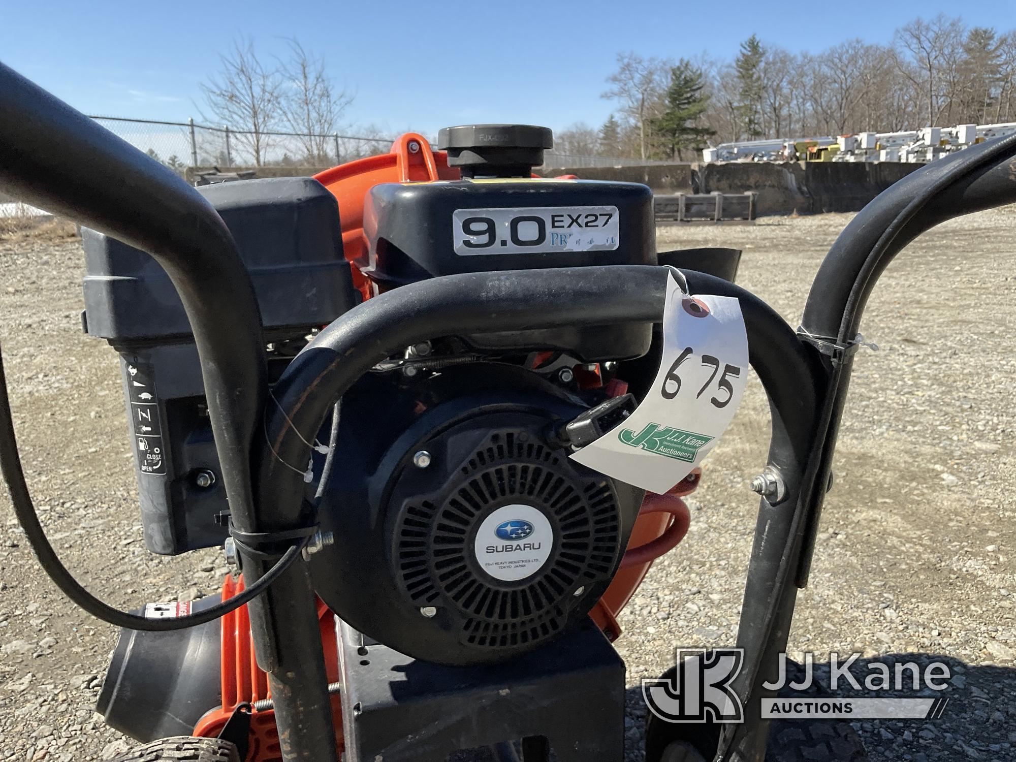 (Shrewsbury, MA) Billy Goat FS902 Walk Behind Blower (Runs) NOTE: This unit is being sold AS IS/WHER