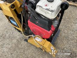 (Shrewsbury, MA) Stow Cutter 3 Walk Behind Concrete Saw Runs, Stalls Out After Short Run Time, Possi