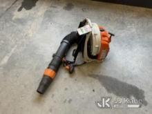 Stihl BR 450 Backpack Blower Runs