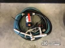 12v diesel fuel pump (New/Unused) NOTE: This unit is being sold AS IS/WHERE IS via Timed Auction and
