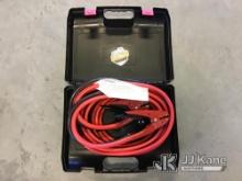 25ft Jumper Cables (New/Unused) NOTE: This unit is being sold AS IS/WHERE IS via Timed Auction and i