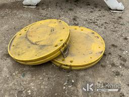 (Charlotte, MI) 4 Outrigger Pads NOTE: This unit is being sold AS IS/WHERE IS via Timed Auction and