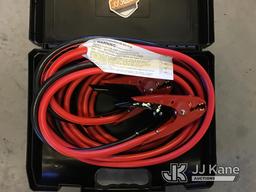 (Shrewsbury, MA) 25ft Jumper Cables (New/Unused) NOTE: This unit is being sold AS IS/WHERE IS via Ti